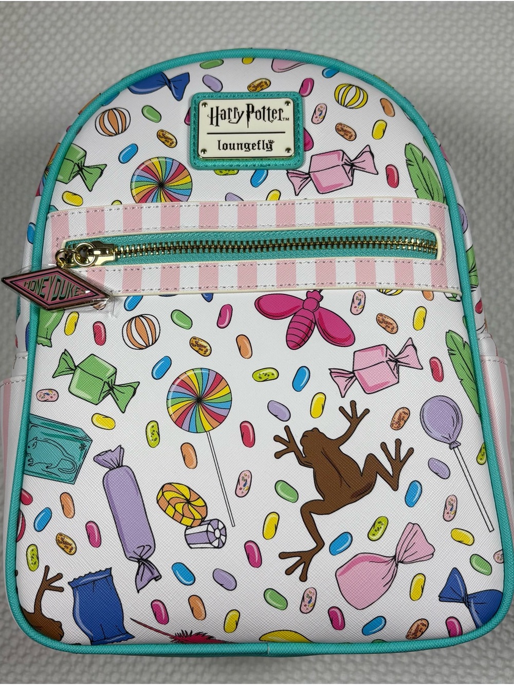 Loungefly x Harry Potter Honeydukes Candy Printed Mini Backpack Universal NWT